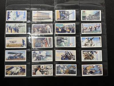 英国古典烟标50枚，海军全套。 英国古典烟标50枚，海军全套。