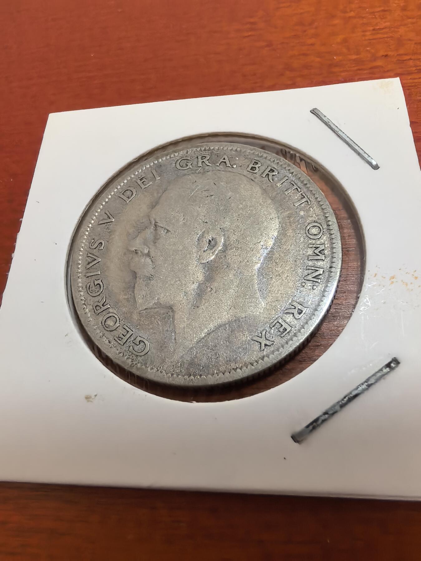 长老汇蛇年精选第五十九场拍卖 1928英国乔治五世1/2克朗银币，14.14克500银，克书60分45美金