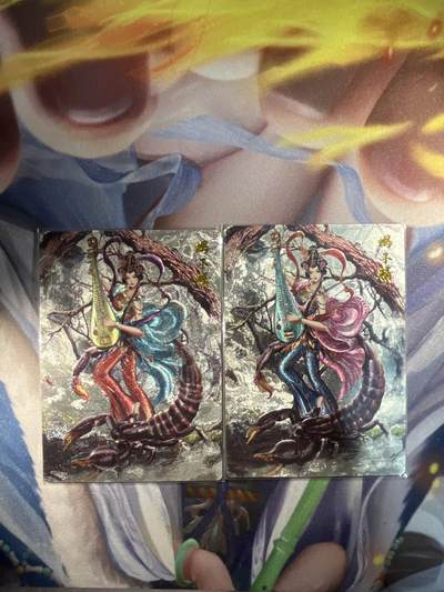 截拍（收拍品免费放盘）范特卡 燎原 卡得曼 - 【裸卡】大西几 蝎子精（一对）卡德曼&西游