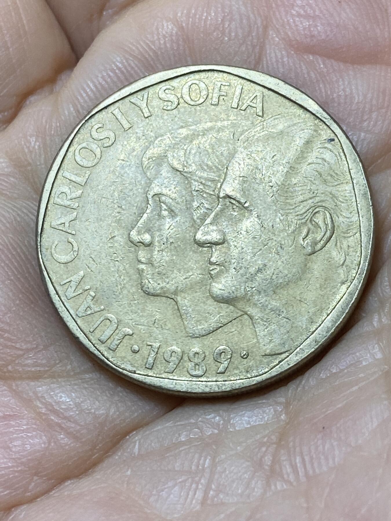 2025年第一百零六场(总第一百三十二场）外国好品散币(免佣金) 西班牙🇪🇸1989年500比塞塔(第一版，无防伪标版)