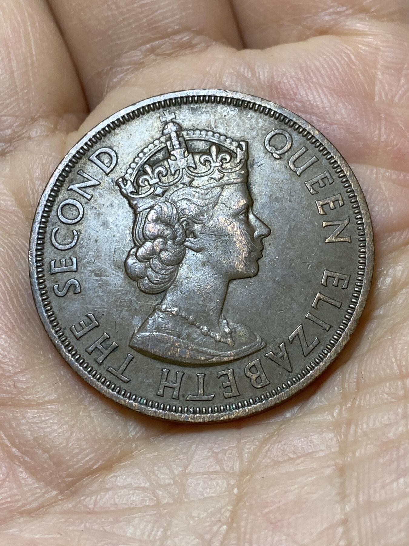 2025年第一百零六场(总第一百三十二场）外国好品散币(免佣金) 英属泽西岛🇯🇪1954年1/12先令(伊丽莎白二世青年带冠，1945年二战胜利纪念币)