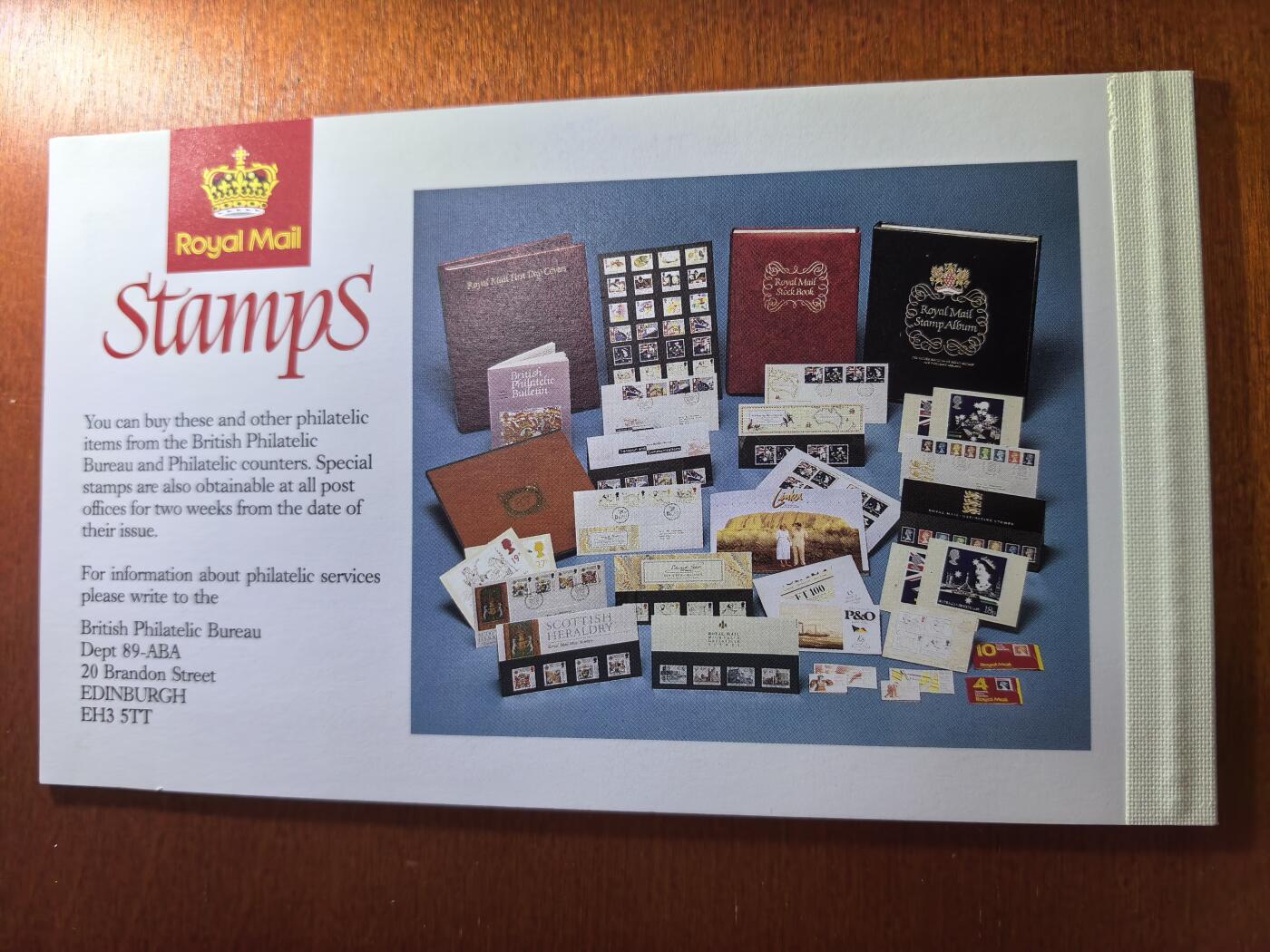 长老汇蛇年精选第五十九场拍卖 英国小本票，面值5英镑，主题：苏格兰，全新