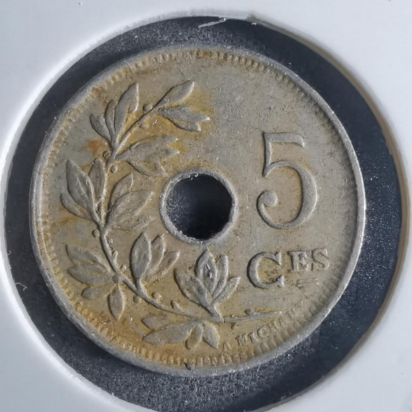 沼泽如烟--第865场 比利时1923年五分