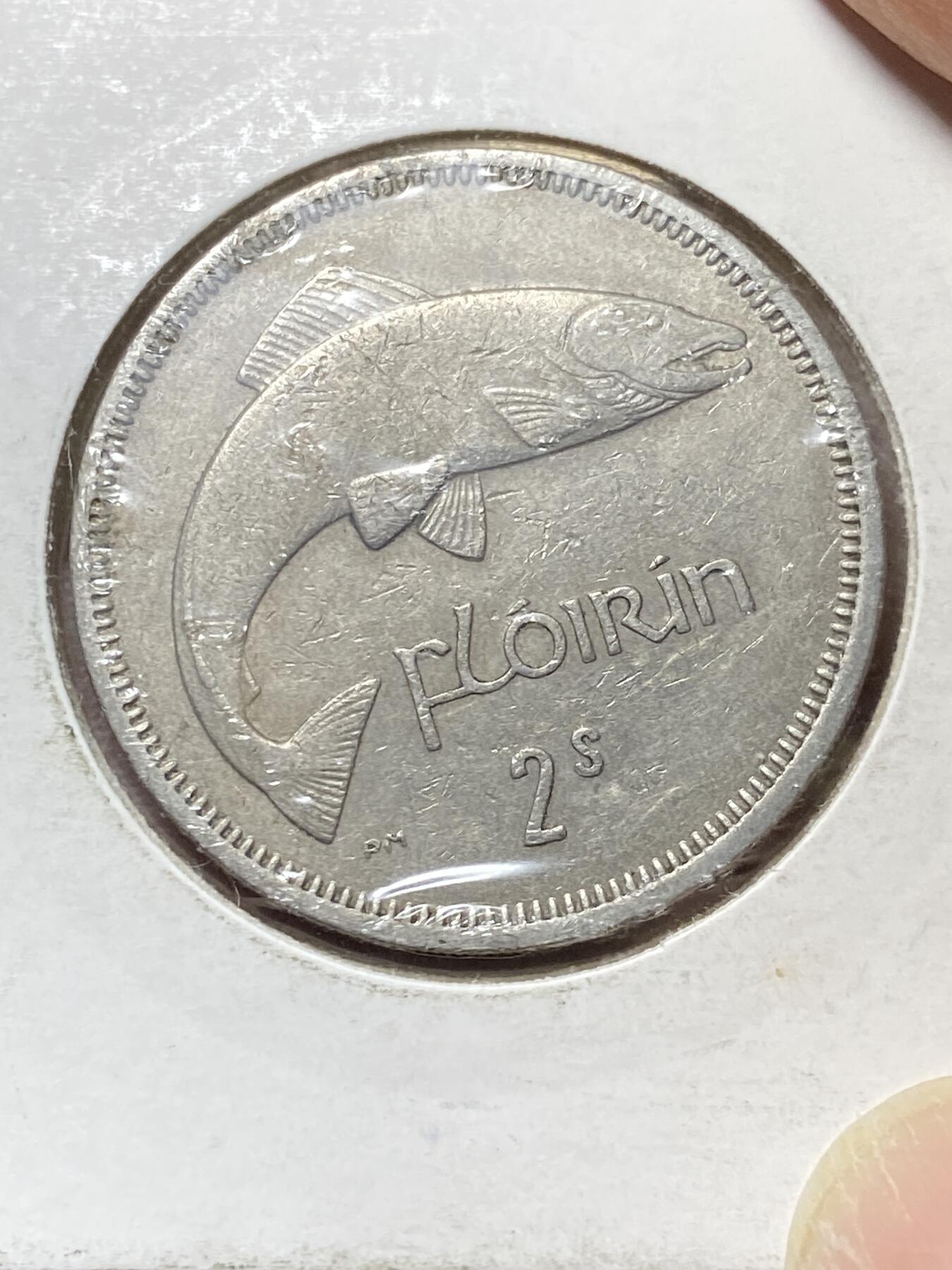 2025年第一百零六场(总第一百三十二场）外国好品散币(免佣金) 爱尔兰🇮🇪1962年1弗洛林(共和国时期第一套第二版)
