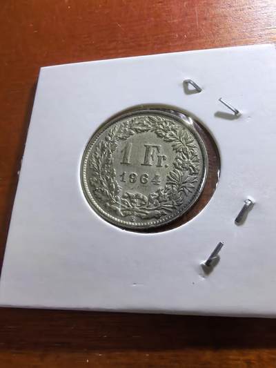 长老汇蛇年精选第五十九场拍卖 1964瑞士女神1法郎银币，5克835银