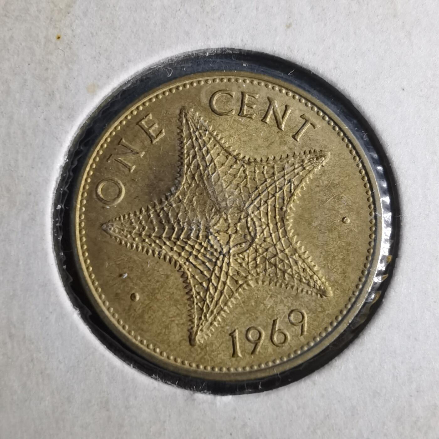 沼泽如烟--第865场 巴哈马1969年一分