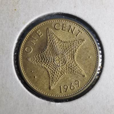 沼泽如烟--第865场 - 巴哈马1969年一分