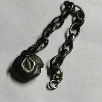 藏珍品阁专场77期 - 清代老银吊坠