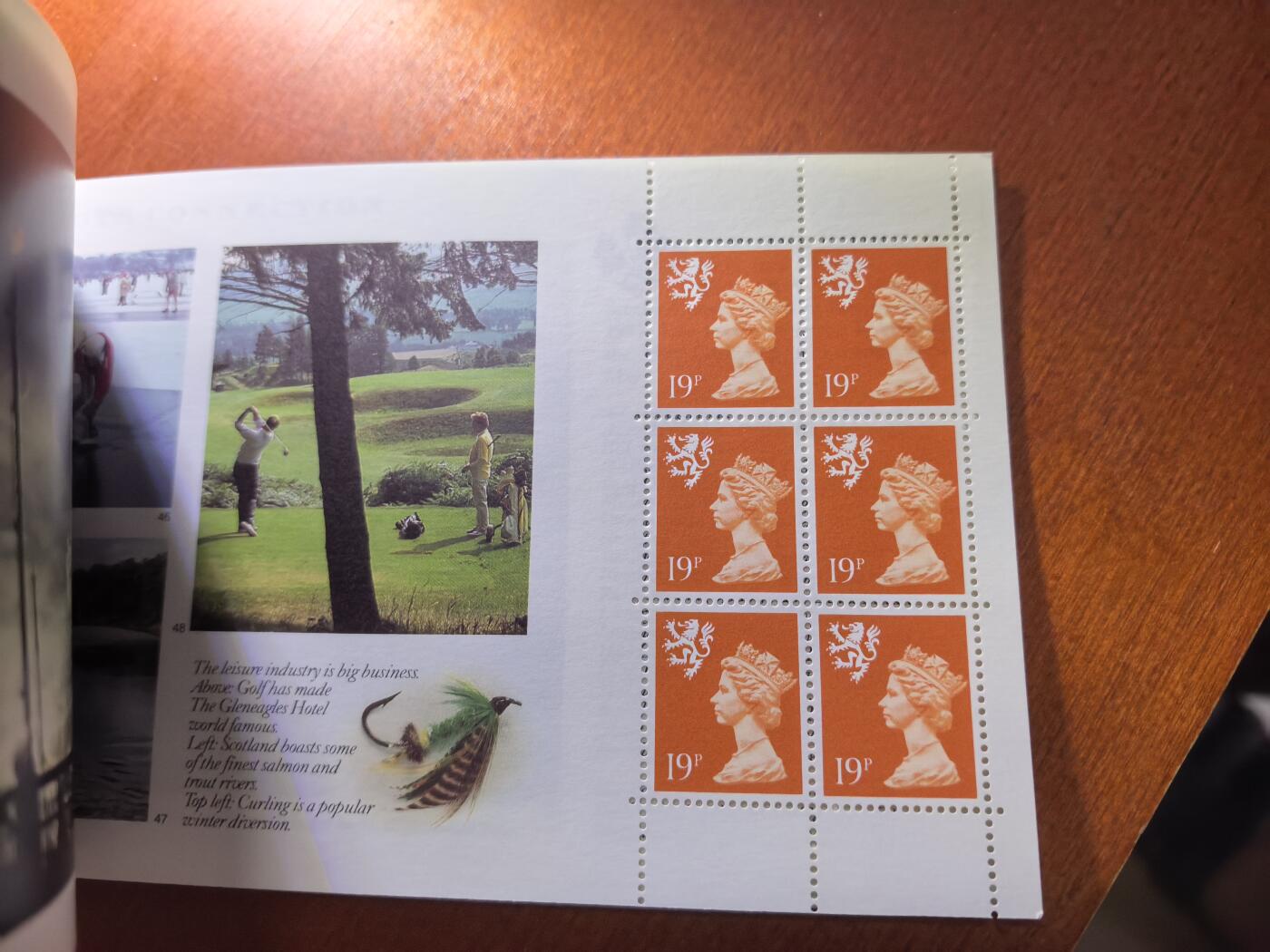 长老汇蛇年精选第五十九场拍卖 英国小本票，面值5英镑，主题：苏格兰，全新