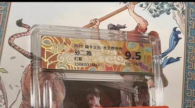 寸草不生拍卖会 第十期 - 2025 焱卡文化 水浒群芳传  孙二娘 幻彩
