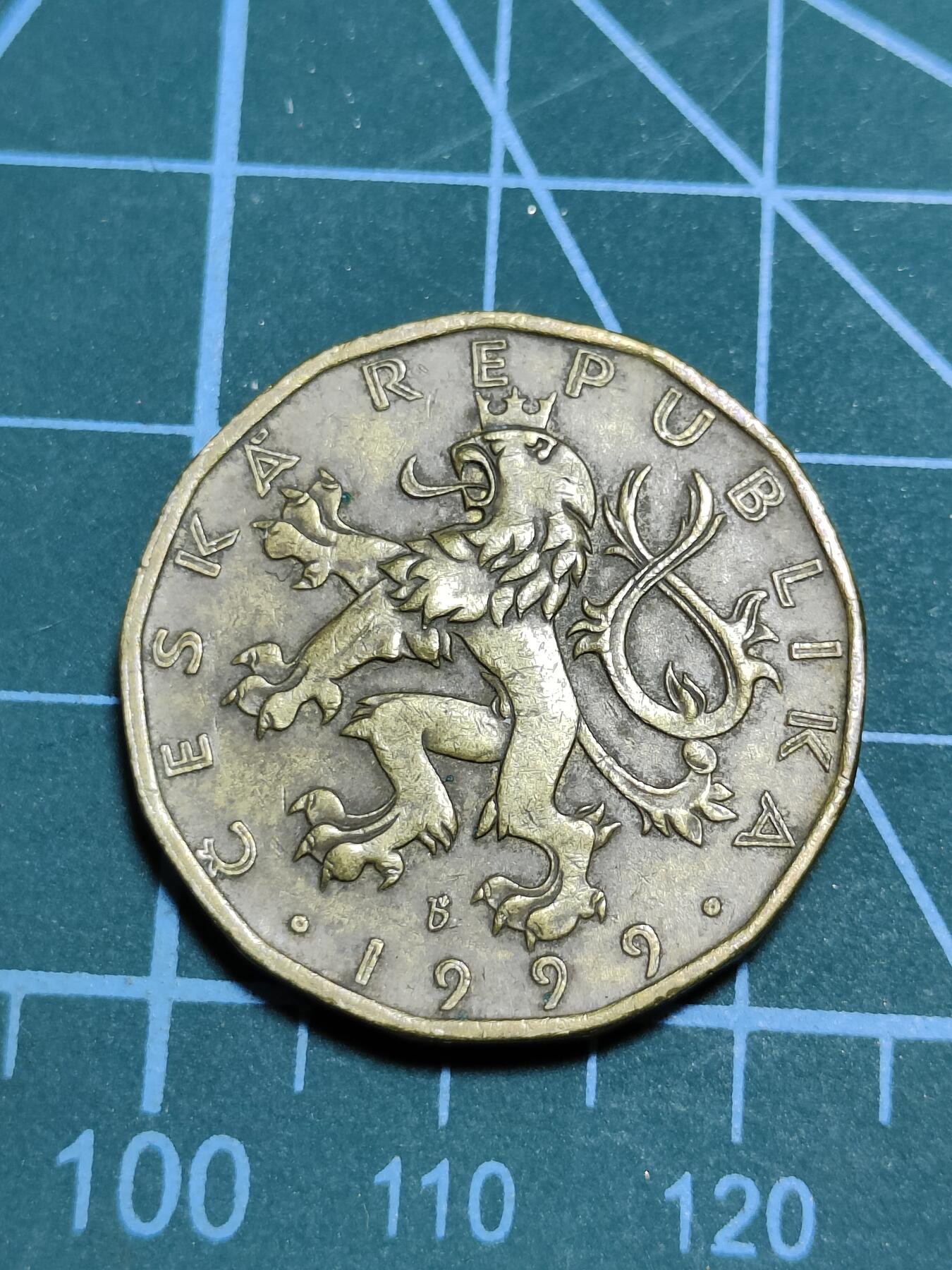 2025年第一百零五场(总第一百三十一场）外国好品散币(免佣金) 捷克🇨🇿1999年20克朗