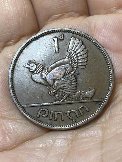 2025年第一百零六场(总第一百三十二场）外国好品散币(免佣金) - 爱尔兰🇮🇪1942年1便士(共和国时期第一套)
