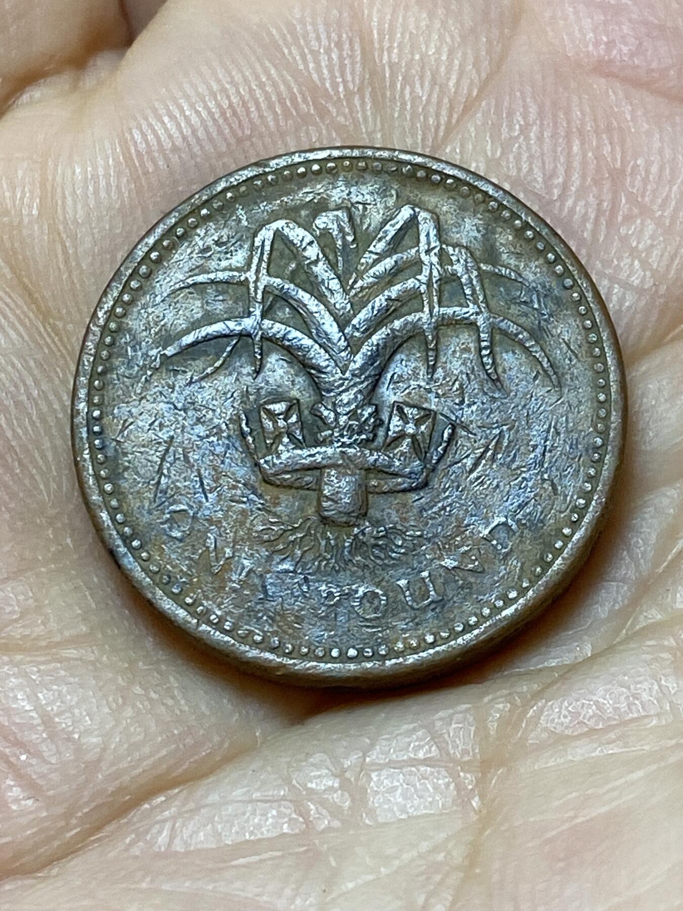2025年第一百零六场(总第一百三十二场）外国好品散币(免佣金) 差品–英国🇬🇧1990年1英镑