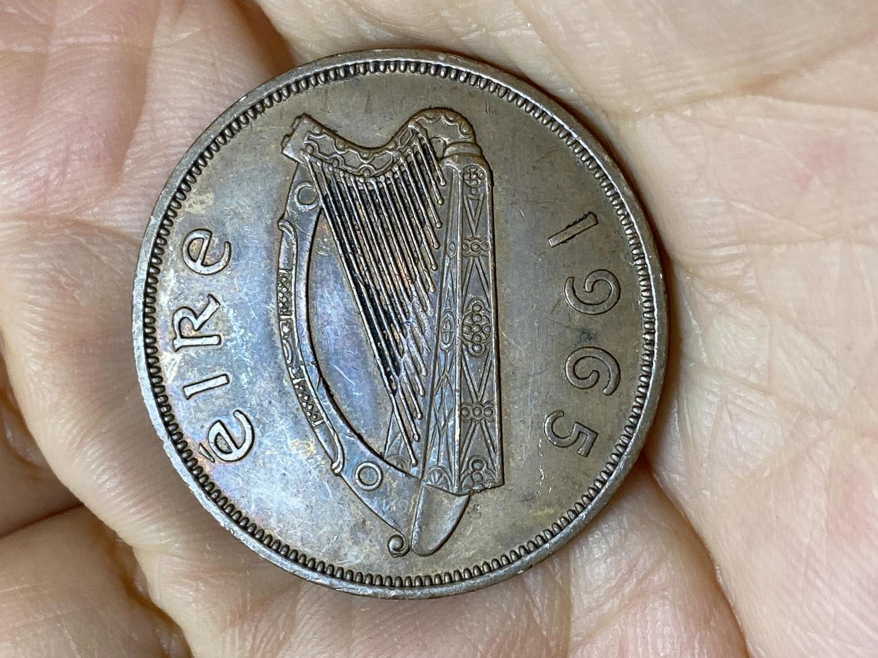 2025年第一百零六场(总第一百三十二场）外国好品散币(免佣金) 爱尔兰🇮🇪1965年1便士(共和国时期第一套)
