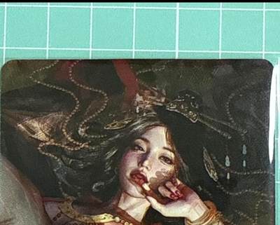 卡牌发烧友第十八期，祝各位中秋节快乐，本期参与拍卖的，随单带裸卡，进群享包邮（持续收拍品，每周六晚23:50截拍，焱卡文化，卡牌专场） - 焱卡文化 人间传 夏姬 大头卡