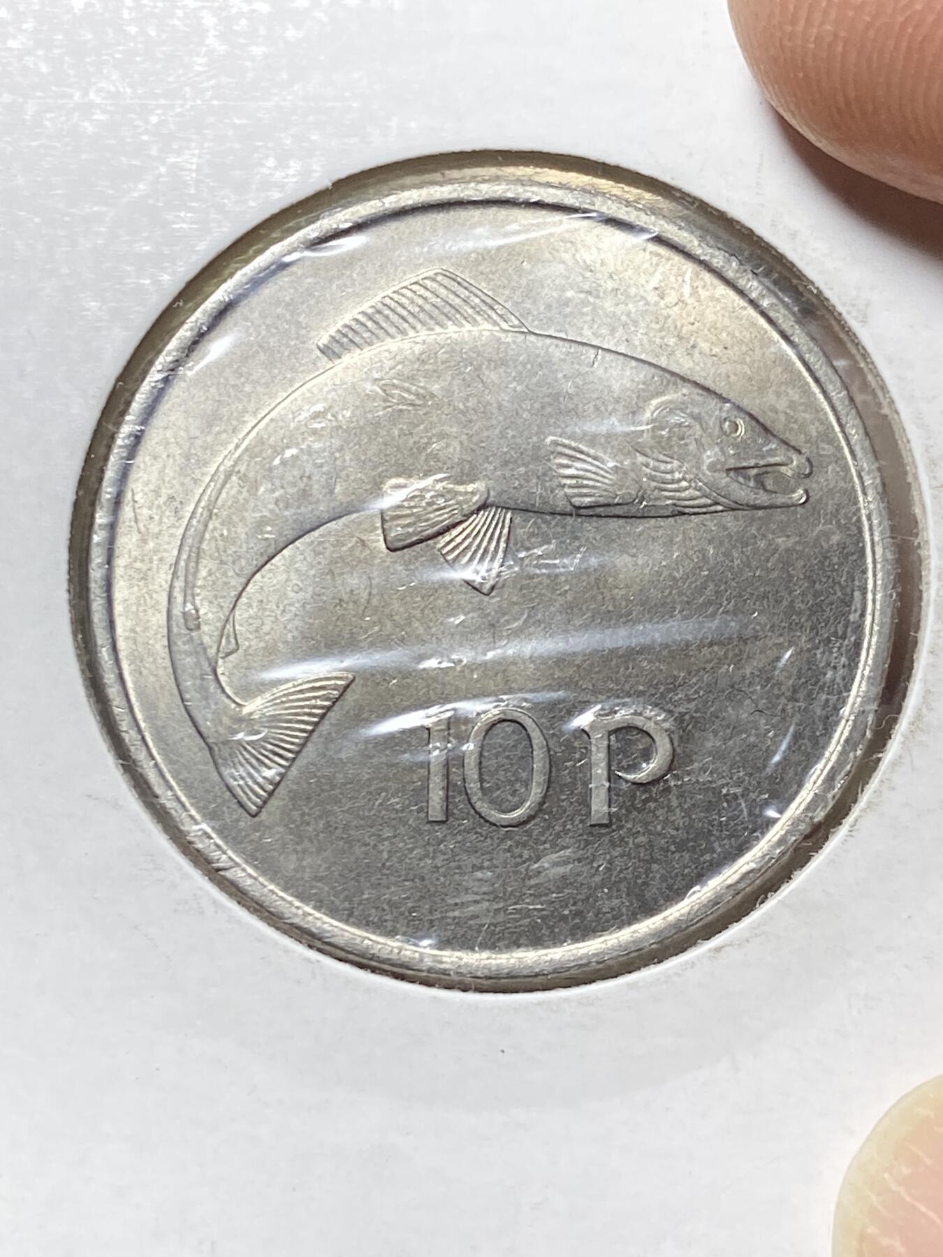 2025年第一百零六场(总第一百三十二场）外国好品散币(免佣金) 爱尔兰🇮🇪1971年10便士(共和国时期第二套第一版首发年)