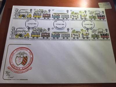 长老汇蛇年精选第五十九场拍卖 1980利物浦-曼切斯特铁路公司150周年首日封，大封