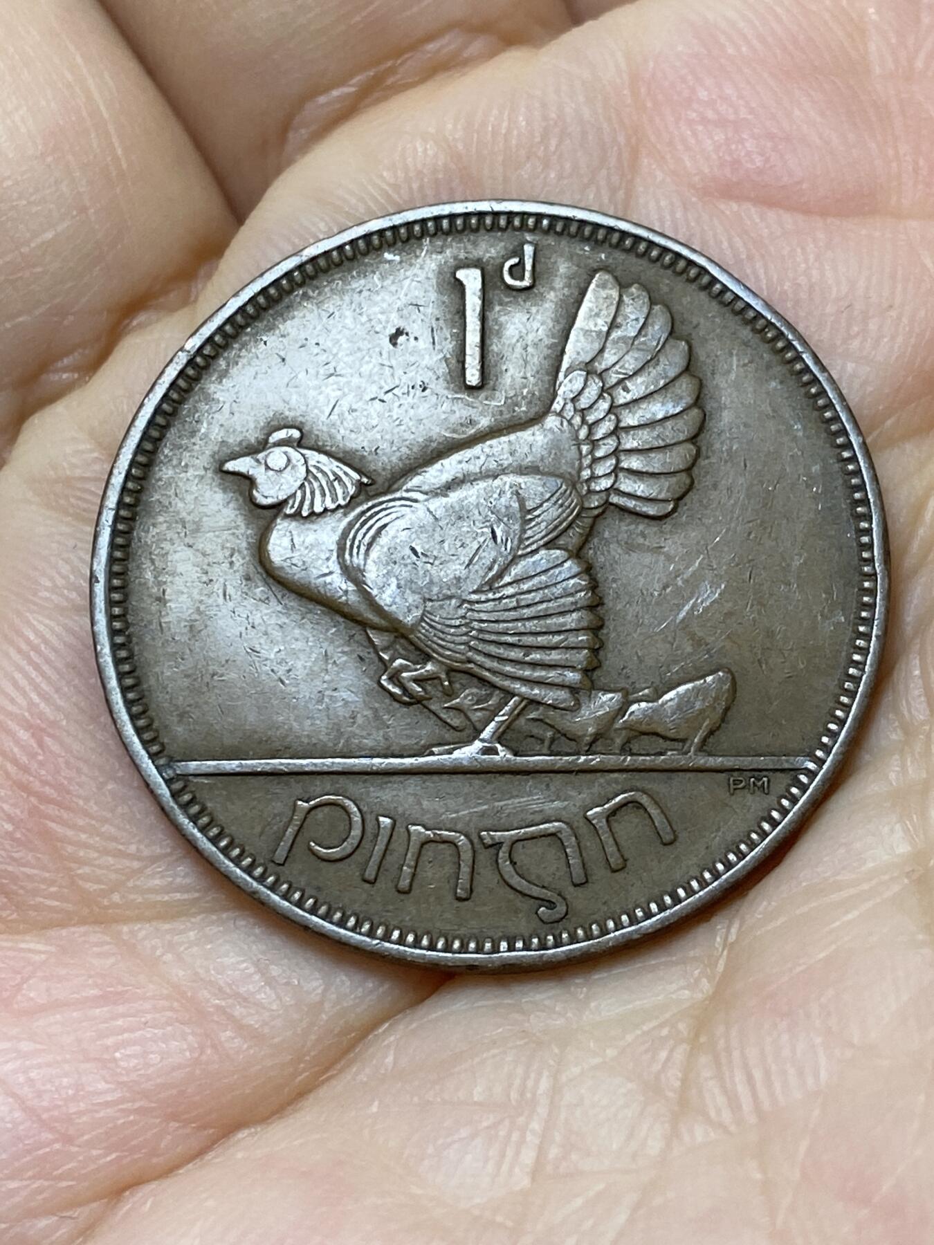 2025年第一百零六场(总第一百三十二场）外国好品散币(免佣金) 爱尔兰🇮🇪1928年1便士(自由邦时期首发年)