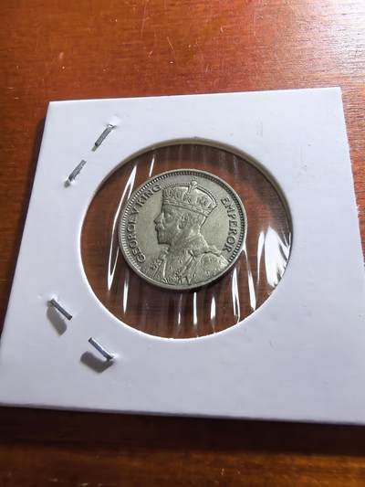 长老汇蛇年精选第五十九场拍卖 1936新西兰乔治五世6便士银币，2.83克500银