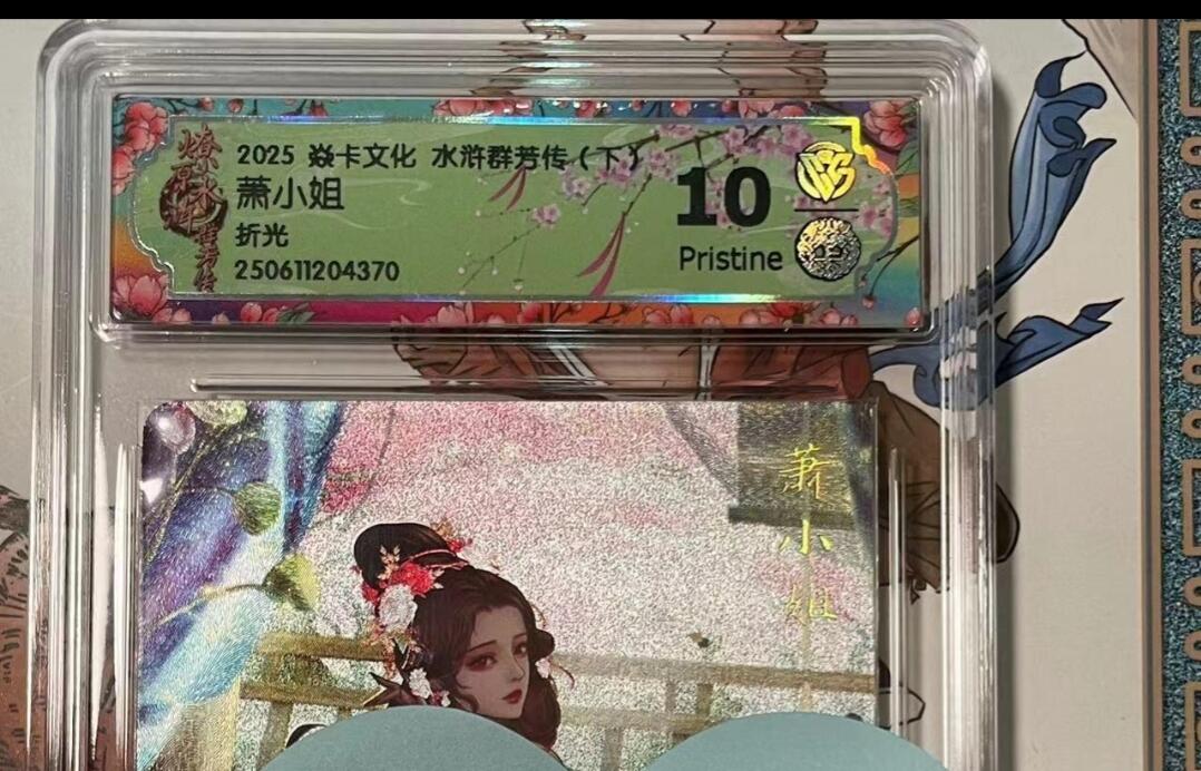 寸草不生拍卖会 第十期 2025 焱卡文化 水浒群芳传  下 萧小姐 折光 10p