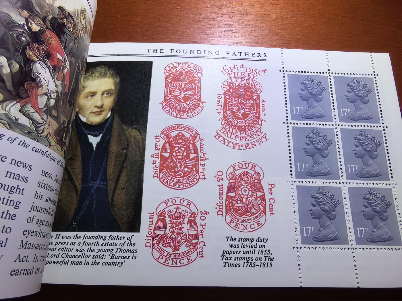 长老汇蛇年精选第五十九场拍卖 英国泰晤士报主题小本票，面值5英镑，全新