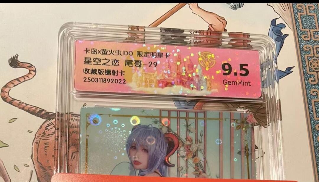 寸草不生拍卖会 第十期 卡岛x萤火虫ID0 限定明星卡星空之恋 尾哥-29
