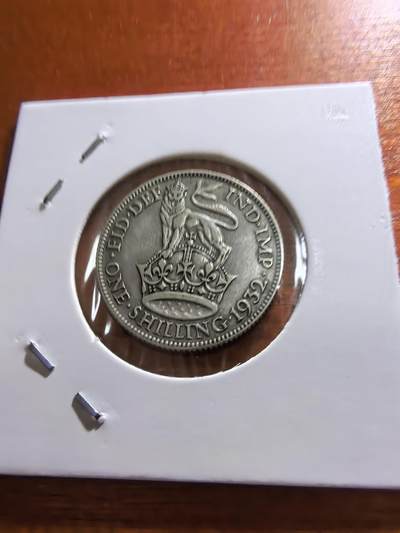 长老汇蛇年精选第五十九场拍卖 1932英国乔治五世1先令银币，5.66克500银