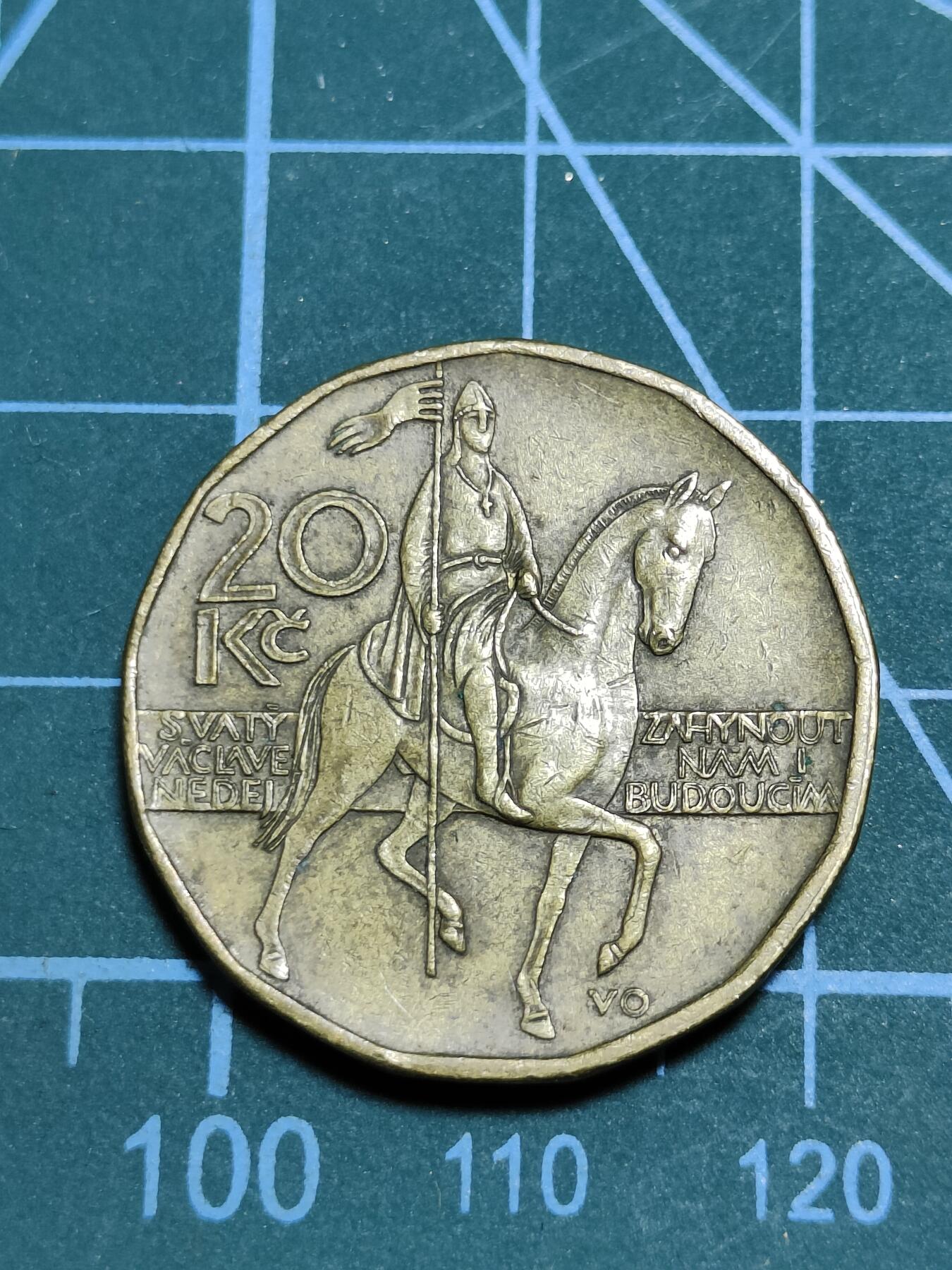 2025年第一百零五场(总第一百三十一场）外国好品散币(免佣金) 捷克🇨🇿1999年20克朗