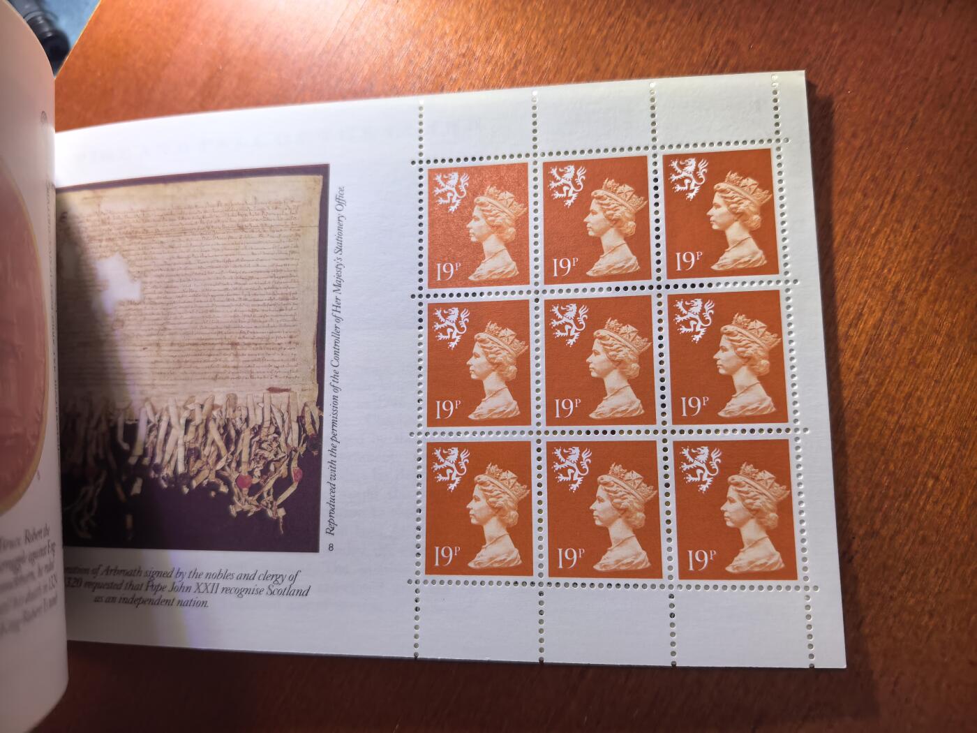 长老汇蛇年精选第五十九场拍卖 英国小本票，面值5英镑，主题：苏格兰，全新