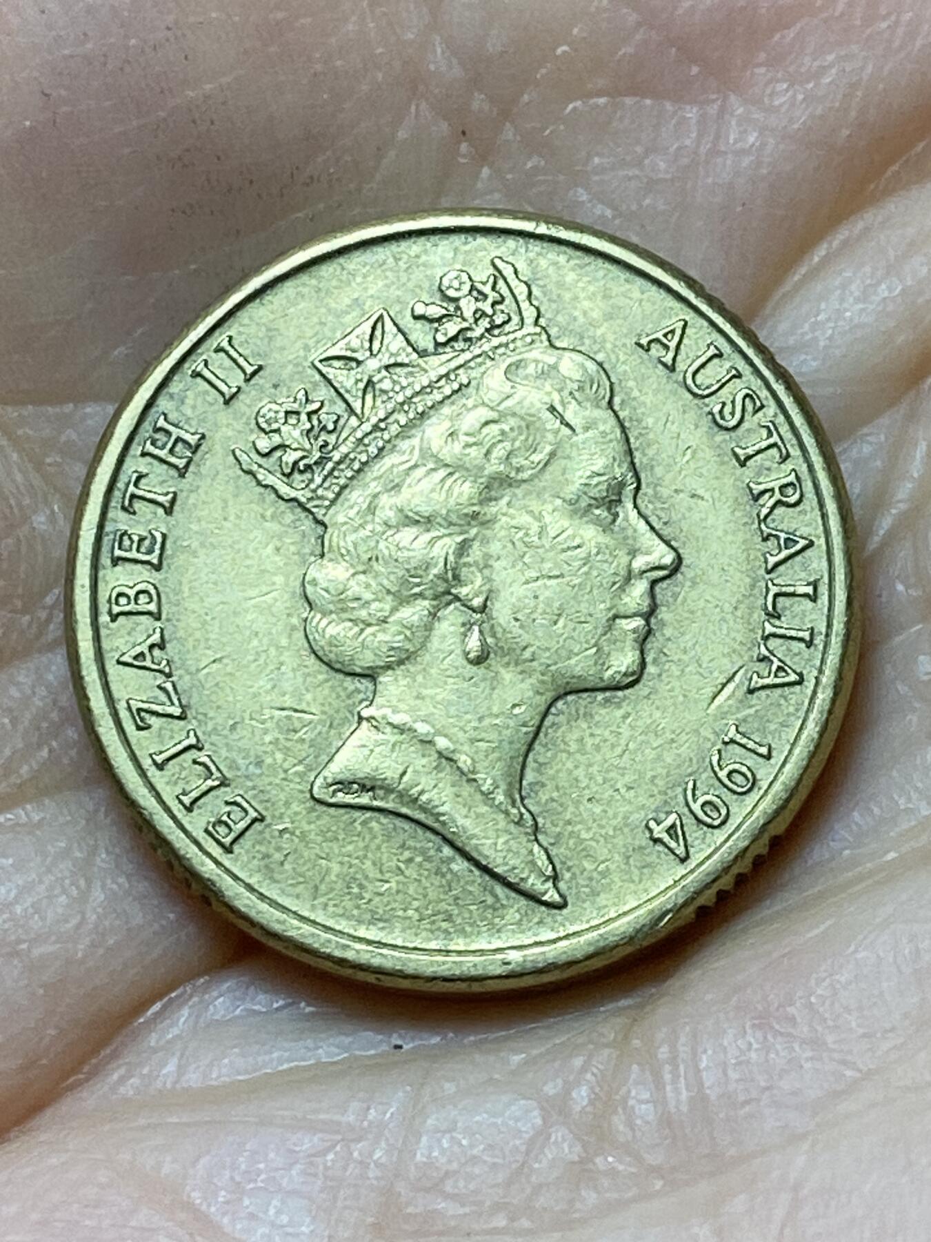 2025年第一百零六场(总第一百三十二场）外国好品散币(免佣金) 澳大利亚🇦🇺1994年2元(伊丽莎白二世中年高冠)
