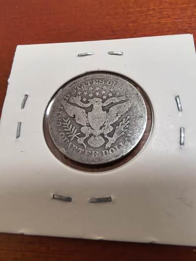 长老汇蛇年精选第五十九场拍卖 1899美国巴伯1/4美元银币，6.25克900银，克书60分225美金