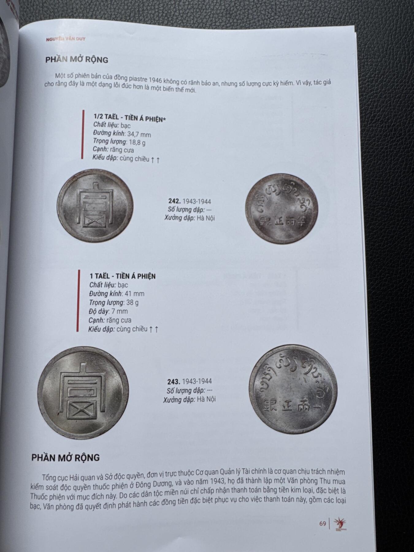 桂P钱币文化工作室拍卖第四十三期 越南最新发售的硬币类书籍，涵盖了法属印支至今所发行的金属流通币，铜板纸限量印刷，可用作工具书，也可收藏