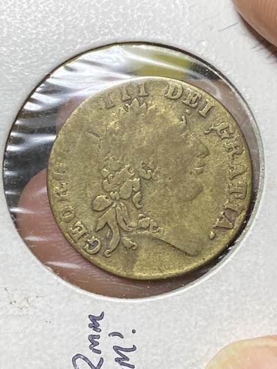 2025年第一百零六场(总第一百三十二场）外国好品散币(免佣金) - 英国🇬🇧乔治三世头像几尼型代币(后铸)