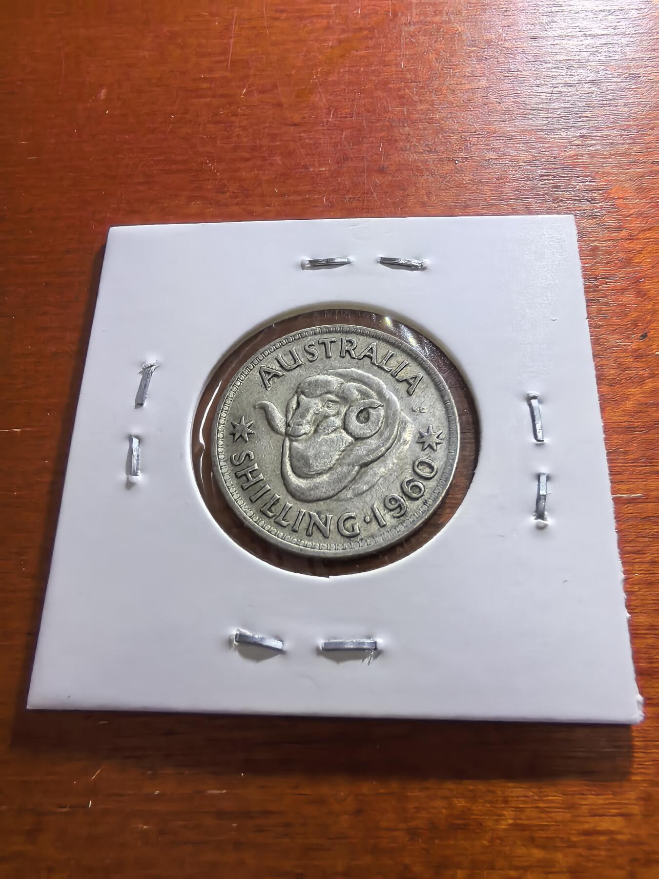 长老汇蛇年精选第五十九场拍卖 1960澳大利亚伊丽莎白二世1先令绵羊银币