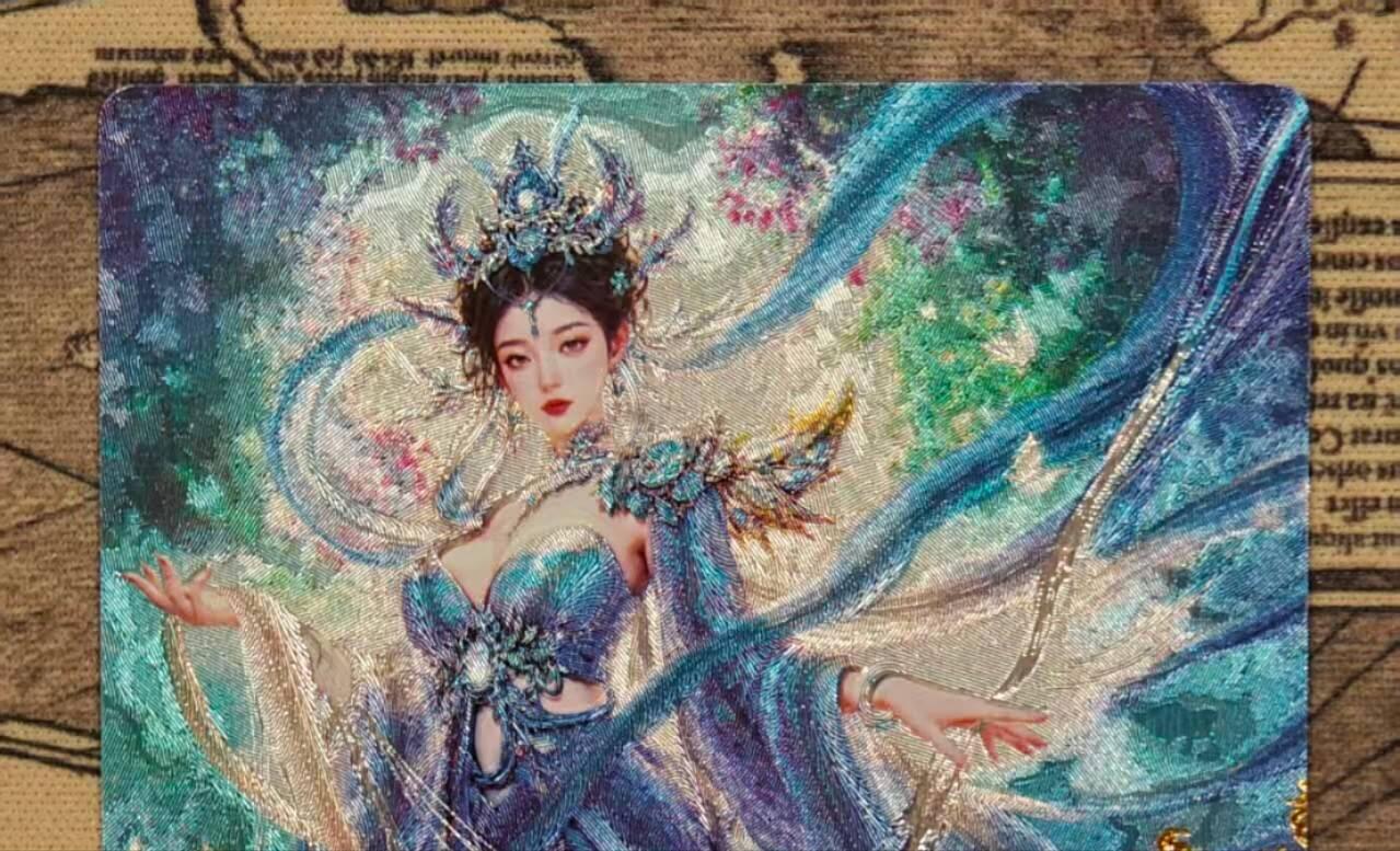 龙虎卡牌第五十八场（无佣金，满120包邮，周六晚上结拍，欢迎送拍） 粗闪卡 奇点 宗rich-玄灵谱 嫘祖