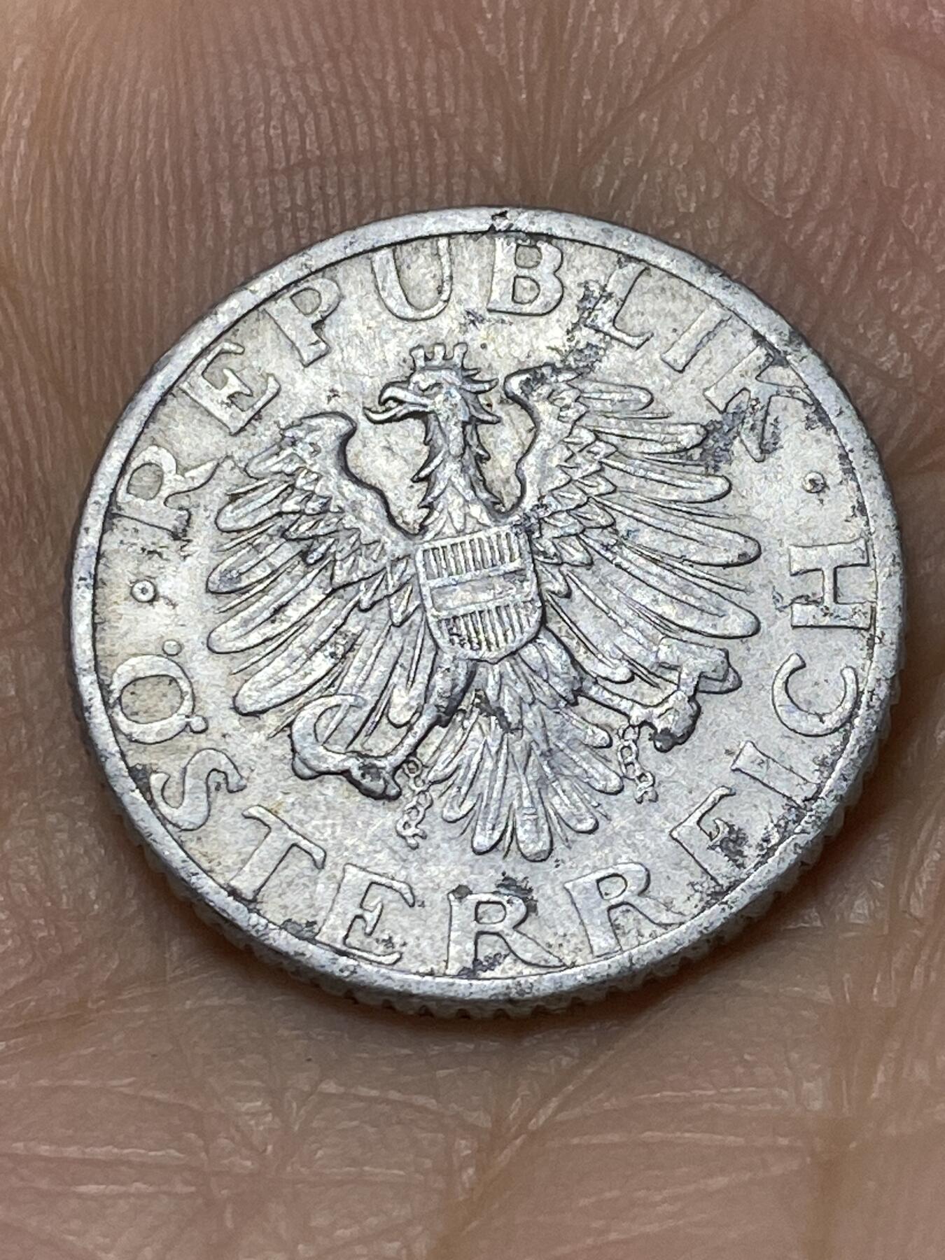 2025年第一百零六场(总第一百三十二场）外国好品散币(免佣金) 奥地利🇦🇹1946年50格罗申(二战后十进制第一版)