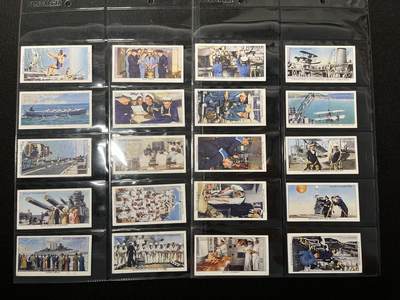 英国古典烟标50枚，海军全套。 英国古典烟标50枚，海军全套。