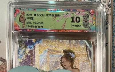 寸草不生拍卖会 第十期 - 2025 焱卡文化 水浒群芳传王婆折光 296/300 10p