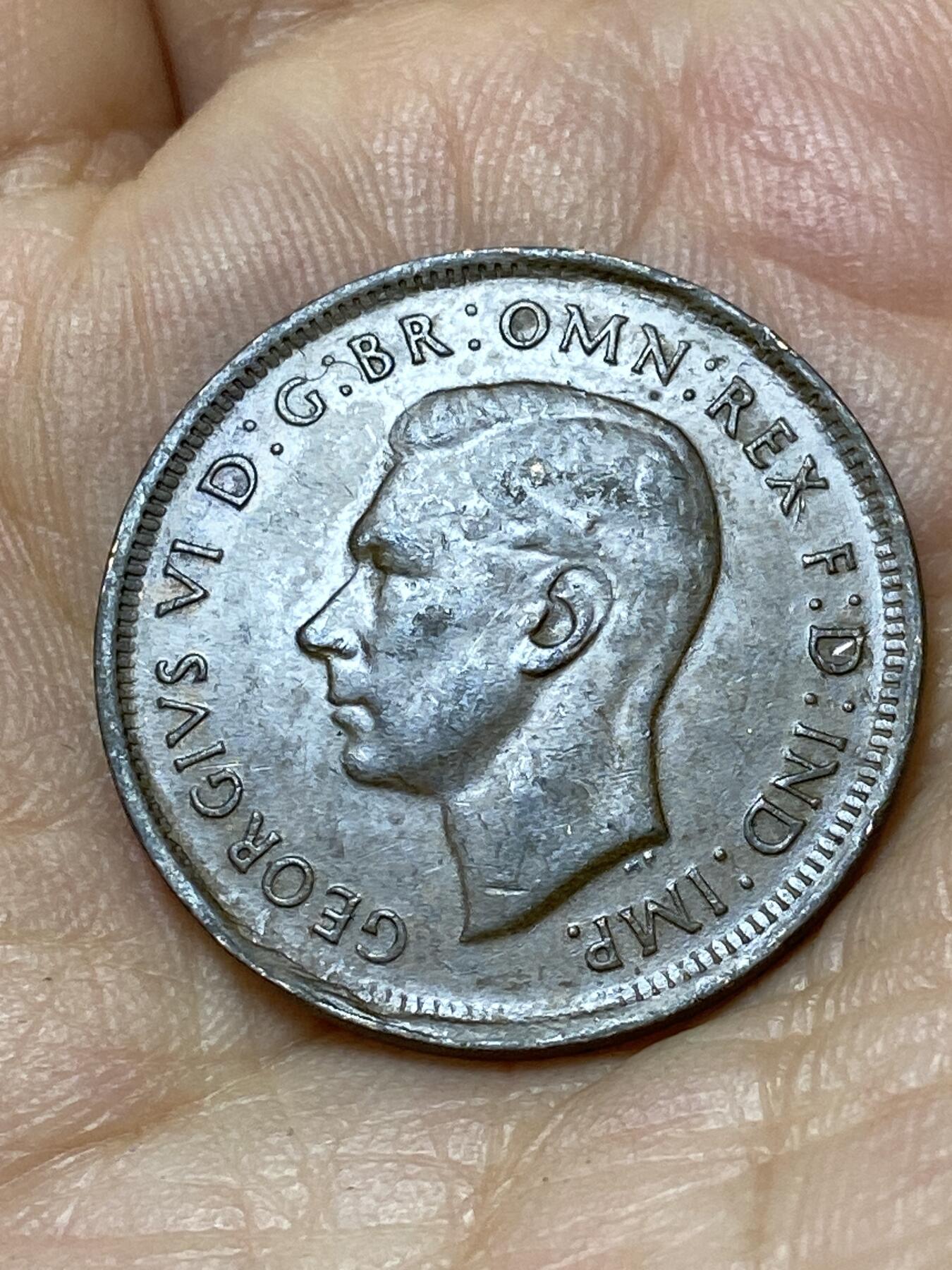 2025年第一百零六场(总第一百三十二场）外国好品散币(免佣金) 澳大利亚🇦🇺1947年半便士(乔治六世第二版)