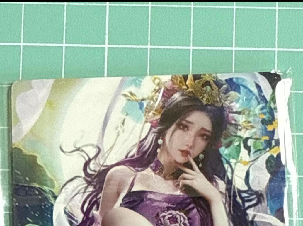 卡牌发烧友第十八期，祝各位中秋节快乐，本期参与拍卖的，随单带裸卡，进群享包邮（持续收拍品，每周六晚23:50截拍，焱卡文化，卡牌专场） 星宿文创 媚玄鉴 嫦娥 普卡 双服饰