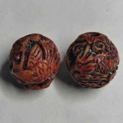 藏珍品阁专场77期 - 老龙凤珠一对