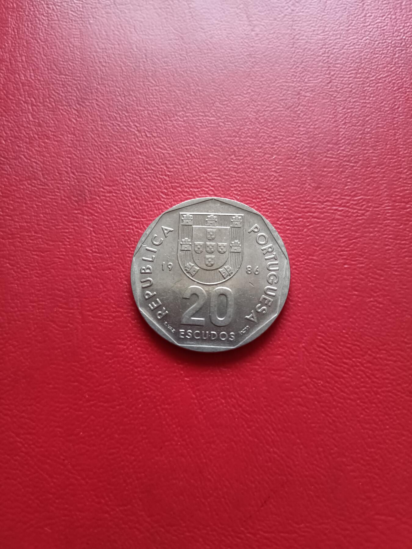 【云涧收藏】第六十九场 葡萄牙1986年20埃斯库多