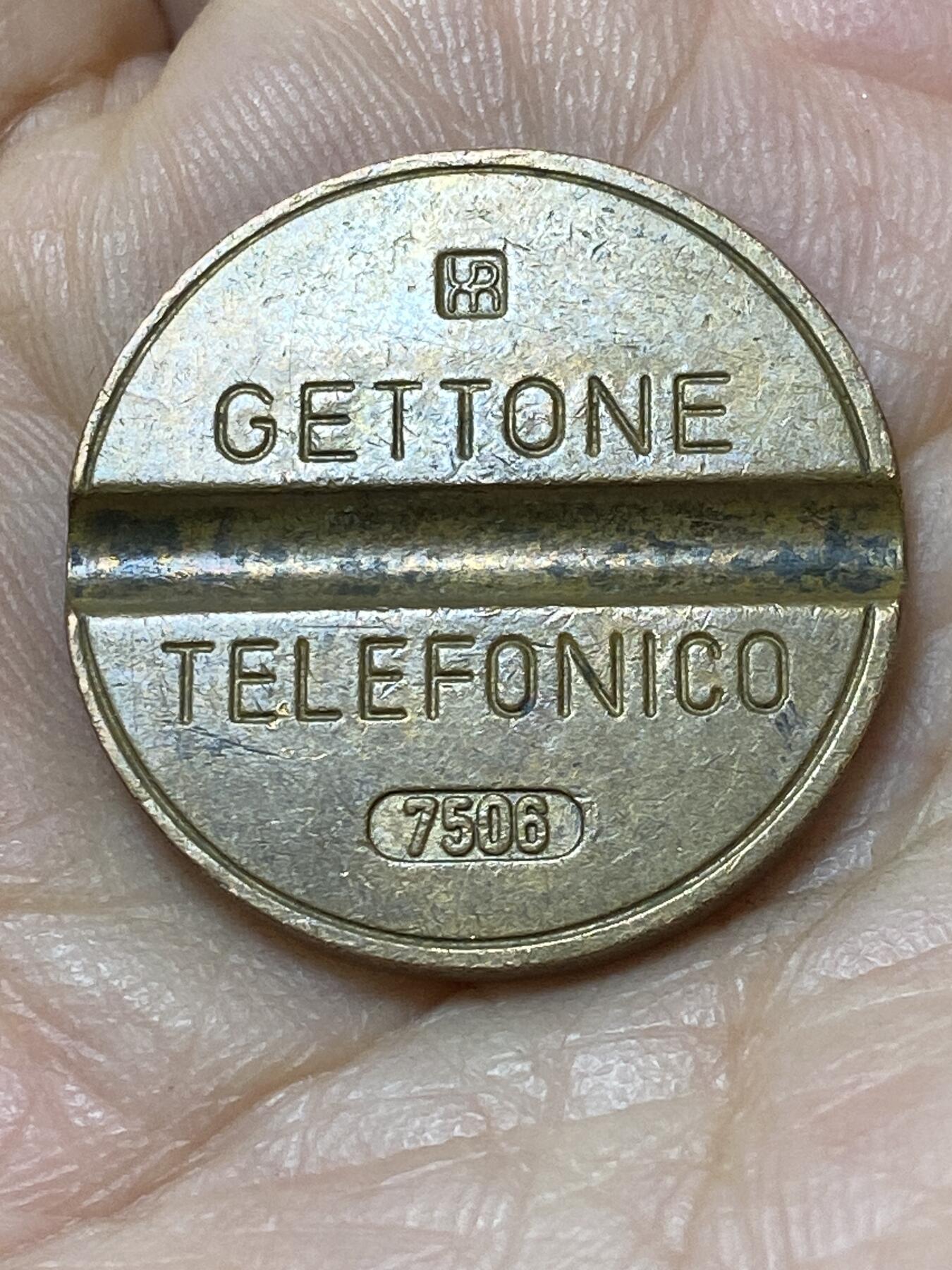 2025年第一百零六场(总第一百三十二场）外国好品散币(免佣金) 意大利🇮🇹电话币(编号7506)