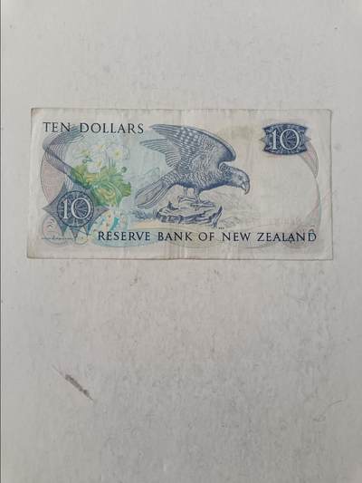 【20251010】非全新纸币第293场 新西兰早期10元