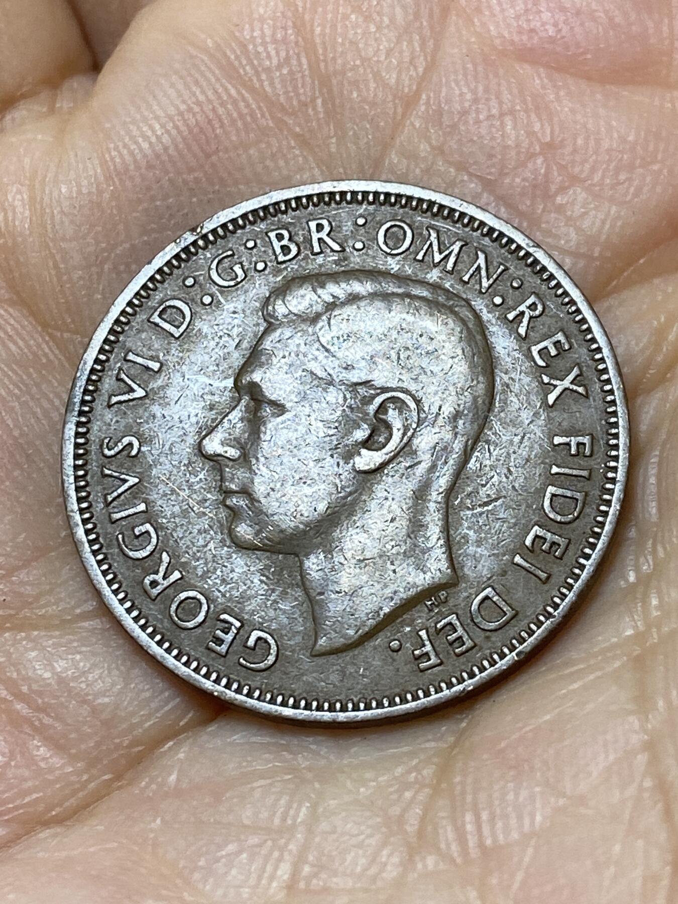 2025年第一百零六场(总第一百三十二场）外国好品散币(免佣金) 英国🇬🇧1950年半便士(乔治六世第二版)