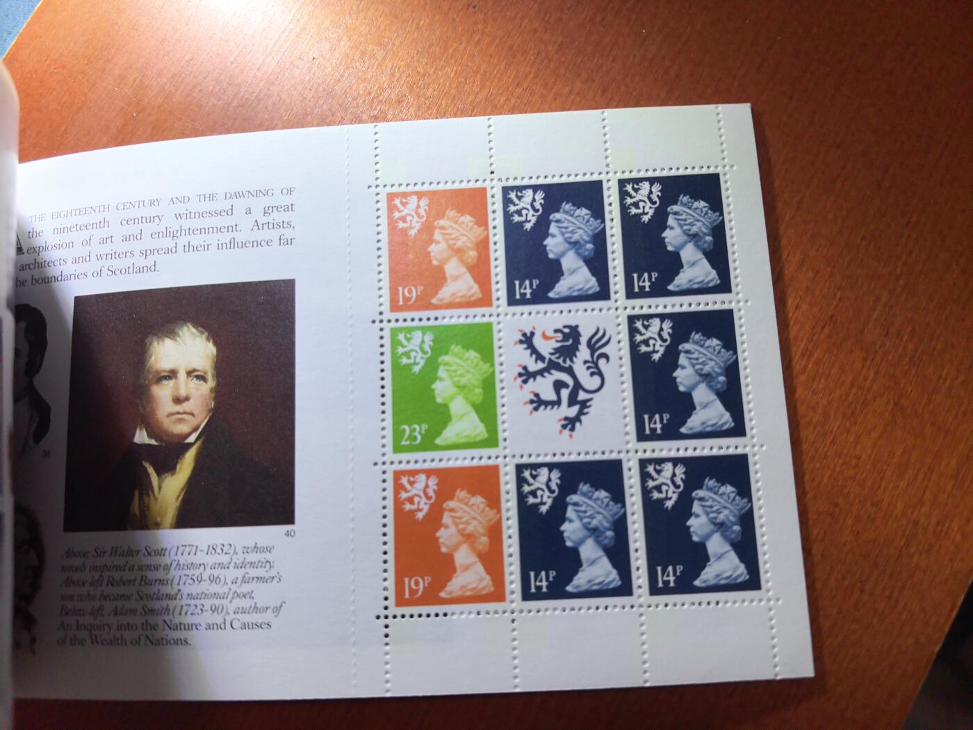 长老汇蛇年精选第五十九场拍卖 英国小本票，面值5英镑，主题：苏格兰，全新