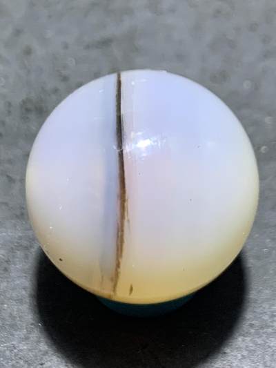 精美罕见一线海洋玉髓单珠一颗， - 精美罕见一线海洋玉髓单珠一颗，
