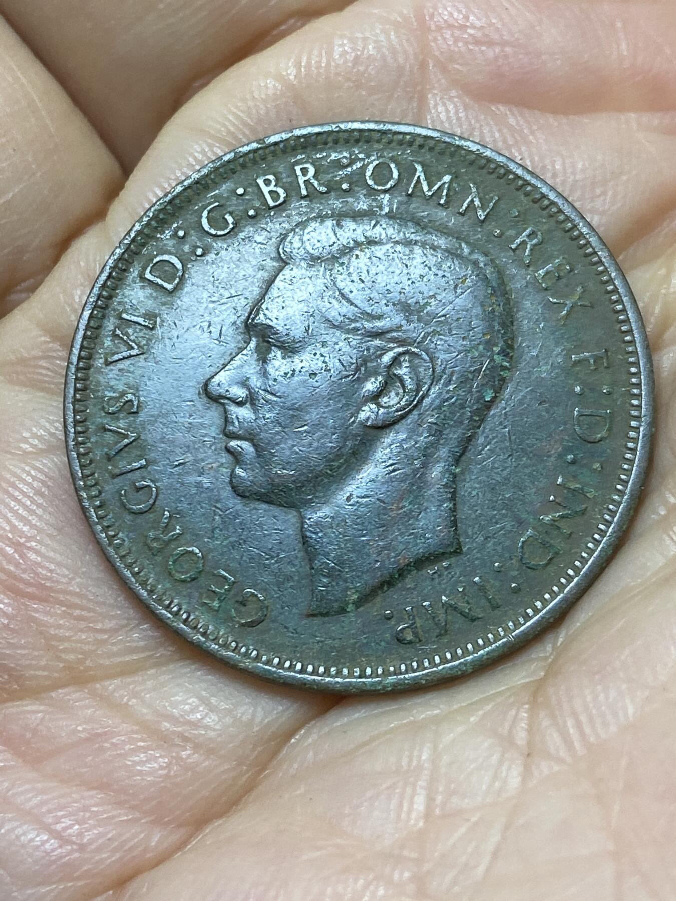 2025年第一百零七场(总第一百三十三场）外国好品散币(免佣金) 英国🇬🇧1938年1便士(乔治六世第一版)