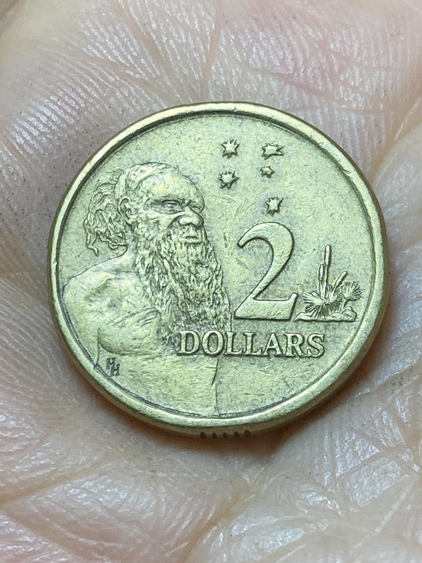 2025年第一百零七场(总第一百三十三场）外国好品散币(免佣金) 澳大利亚🇦🇺1988年2元(伊丽莎白二世中年高冠)