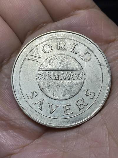 2025年第一百零七场(总第一百三十三场）外国好品散币(免佣金) - 英国🇬🇧纪念章，直径38.2毫米，厚2.8毫米，重28.34克(国民西敏寺银行纪念章)